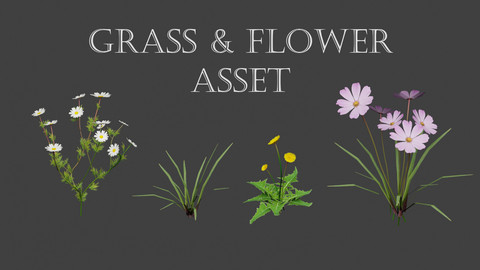 Grass & Flower Asset