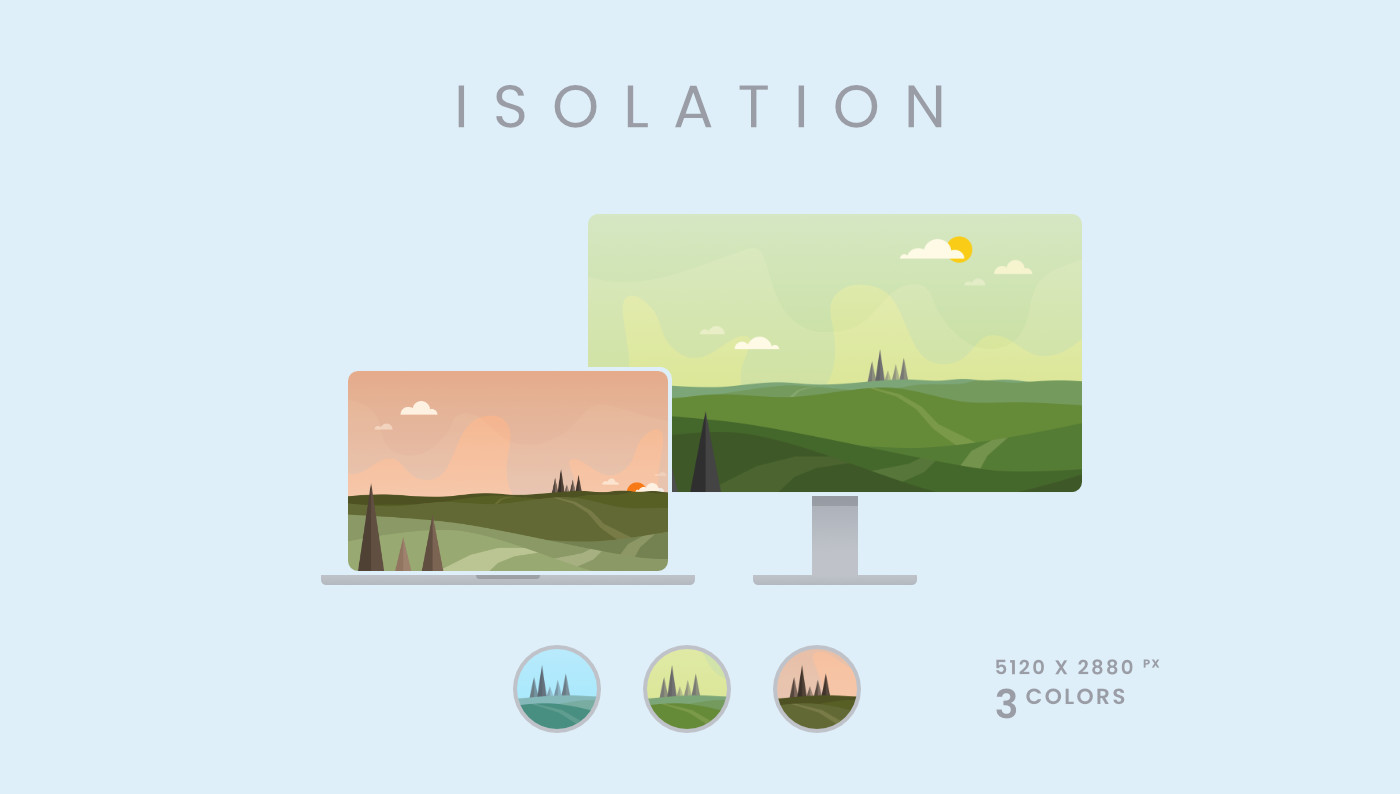 ArtStation - Isolation - 5K Wallpaper Pack | Artworks