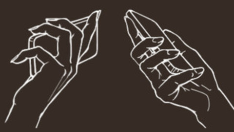 Hand with Phone Cheat Brushes Pack