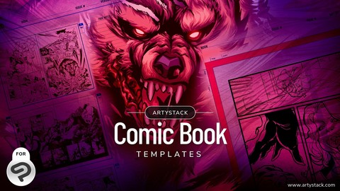 Comic Book Templates for Clip Studio Paint