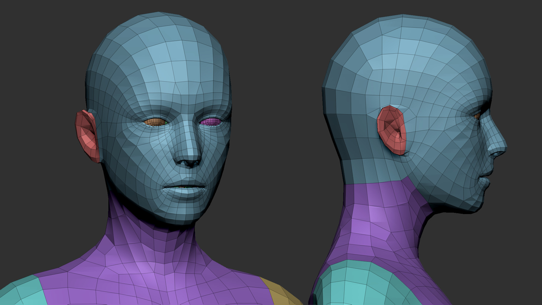 ArtStation - Female Basemesh for production | Resources