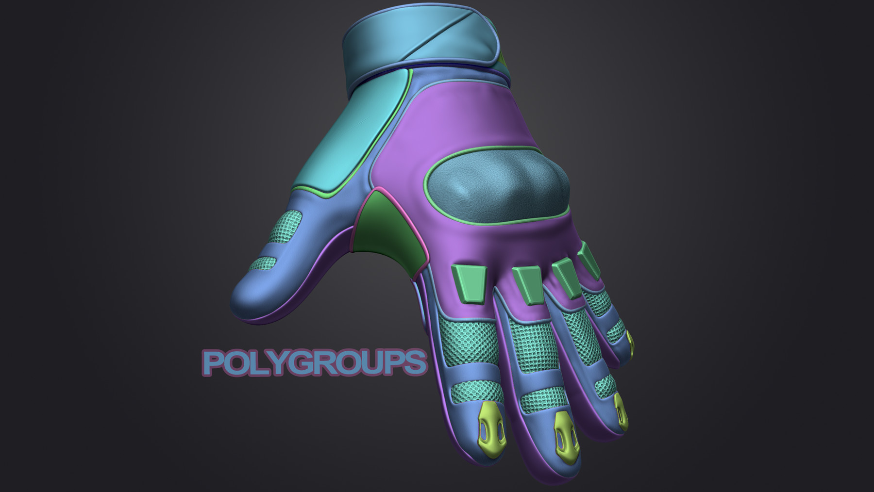 Artstation Tactical Gloves High Poly Resources 