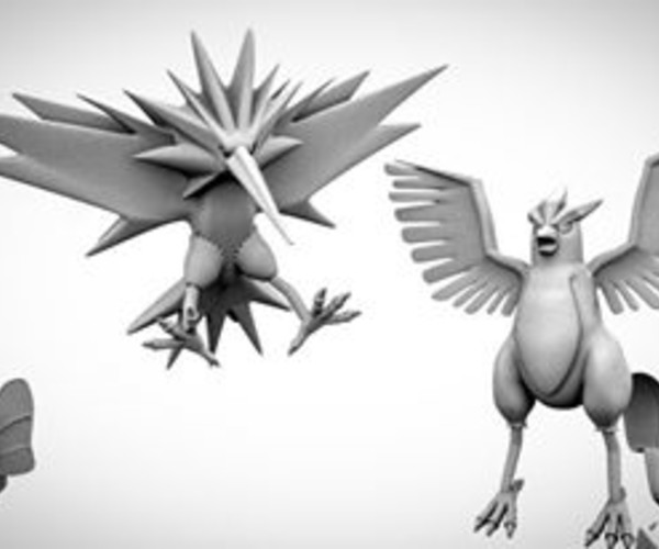 Artstation All 150 Pokemon Low Poly First Gen Game Assets