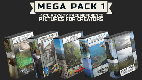 Mega Pack 1 - Royalty Free Reference Pictures