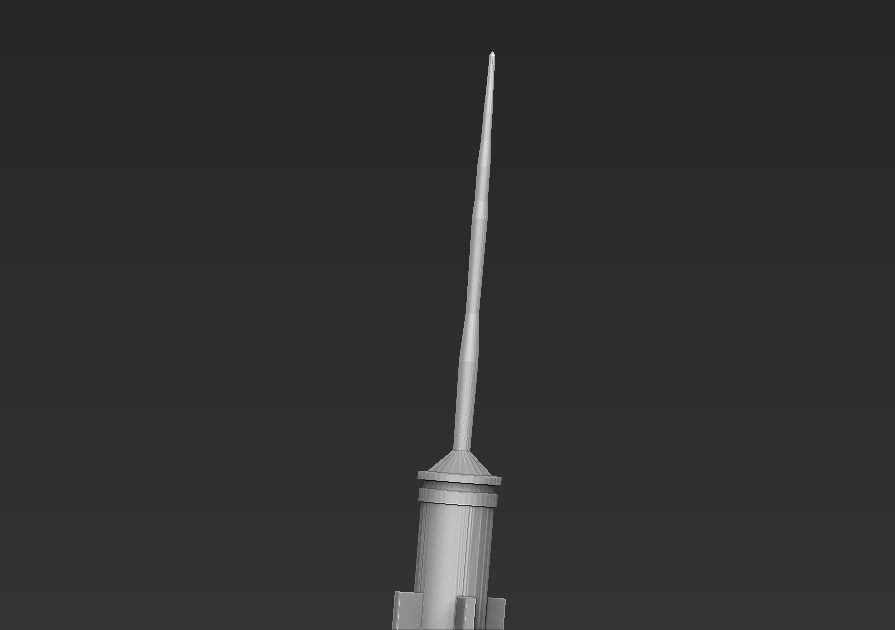 ArtStation - Empire State Building 3D printing ready stl obj formats ...