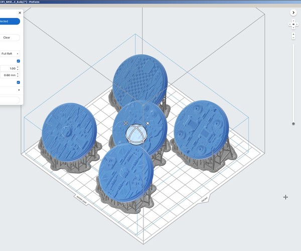 Artstation Pack 1 10 Scifi Miniature Bases 50mm 3d Print Ready