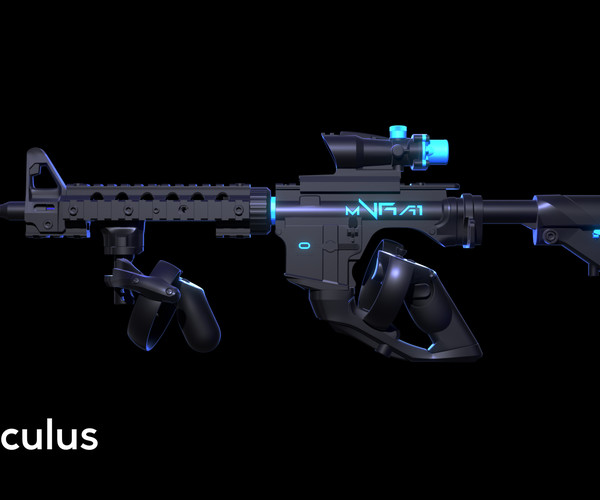 Oculus rift s gun 2024 stock