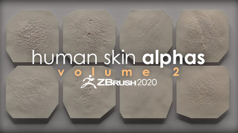 Human Skin Alphas vol. 2 + Render Scene