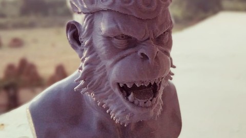 Monkey_King for 3D Print