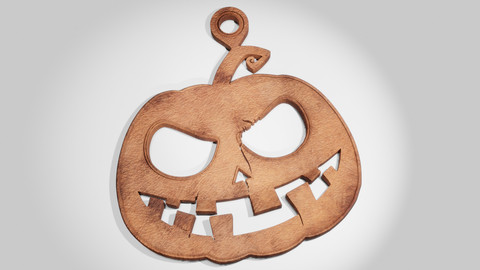 Halloween Pendant 🎃 Pumpkin - Printable