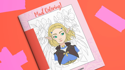 Mad Coloring! Coloring Book [Digital Download]