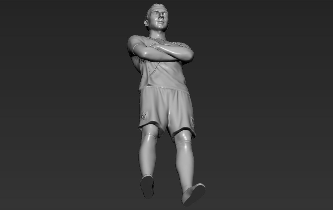 STL file Zlatan Ibrahimovic LA Galaxy ready for full color 3D