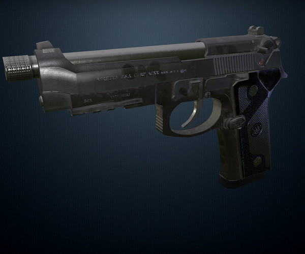 ArtStation - Beretta M9 | Resources