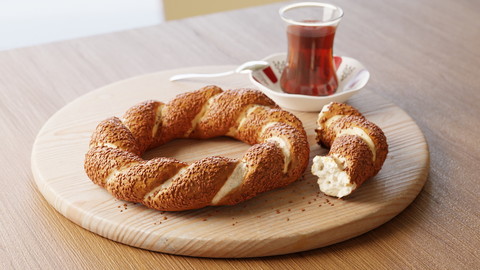 Simit and Tea