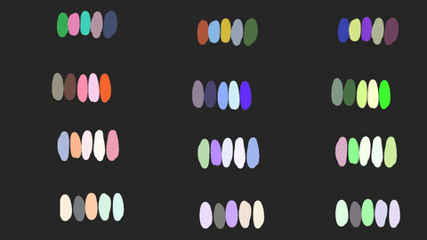 Color Palette 23 for Clip Studio Paint and Ex