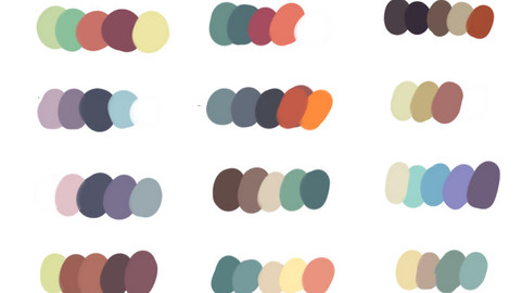 Color Palette 37 for Clip Studio Paint and Ex