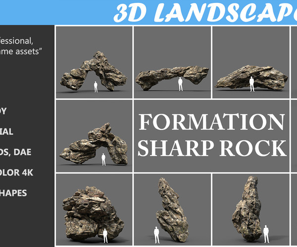 Sharp Rock Formations