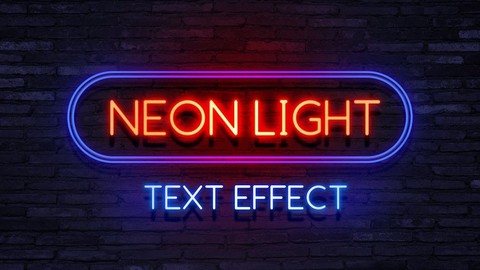 𝗻𝗲𝗼𝗻-𝗹𝗶𝗴𝗵𝘁-𝘁𝗲𝘅𝘁-𝗲𝗳𝗳𝗲𝗰𝘁 - 𝗔𝗗𝗢𝗕𝗘 & 𝗺𝗼𝗿𝗲