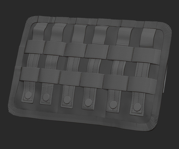 ArtStation Tactical Pouches Game Assets