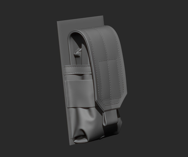 ArtStation Tactical Pouches Game Assets