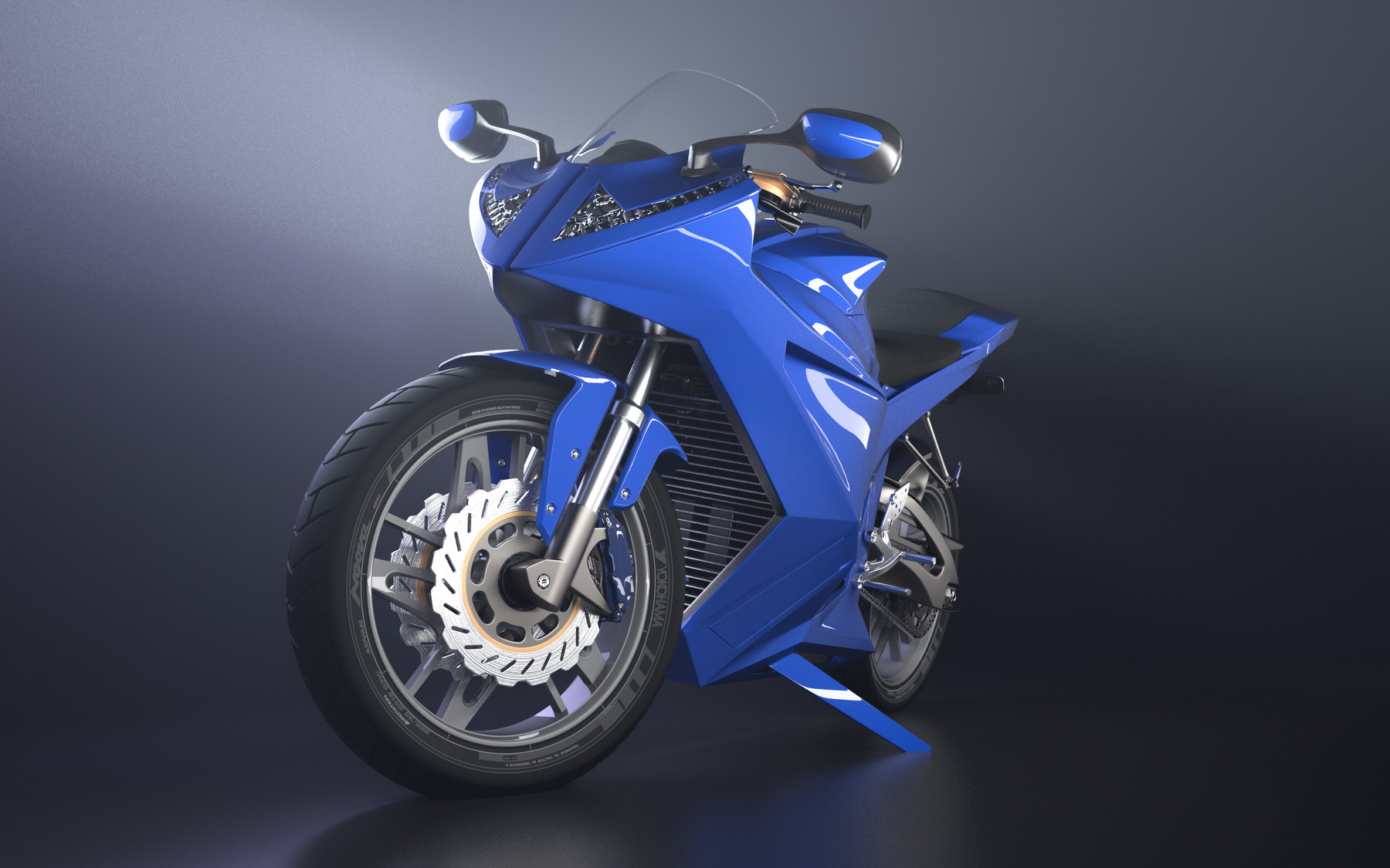 3d model Moto detail