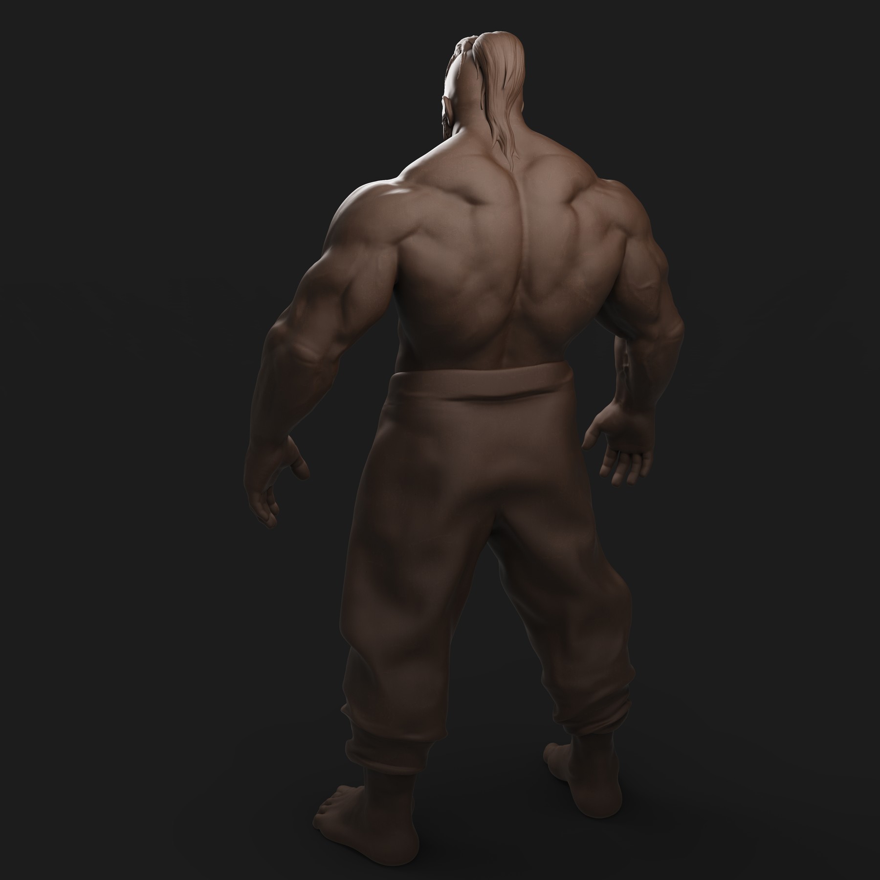Grigory Rudenko - Giant Muscular Man Basemesh