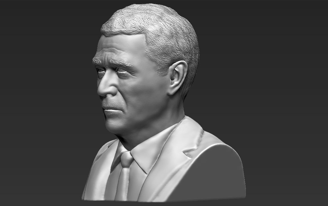 Artstation - President George W Bush Bust 3d Printing Ready Stl Obj 