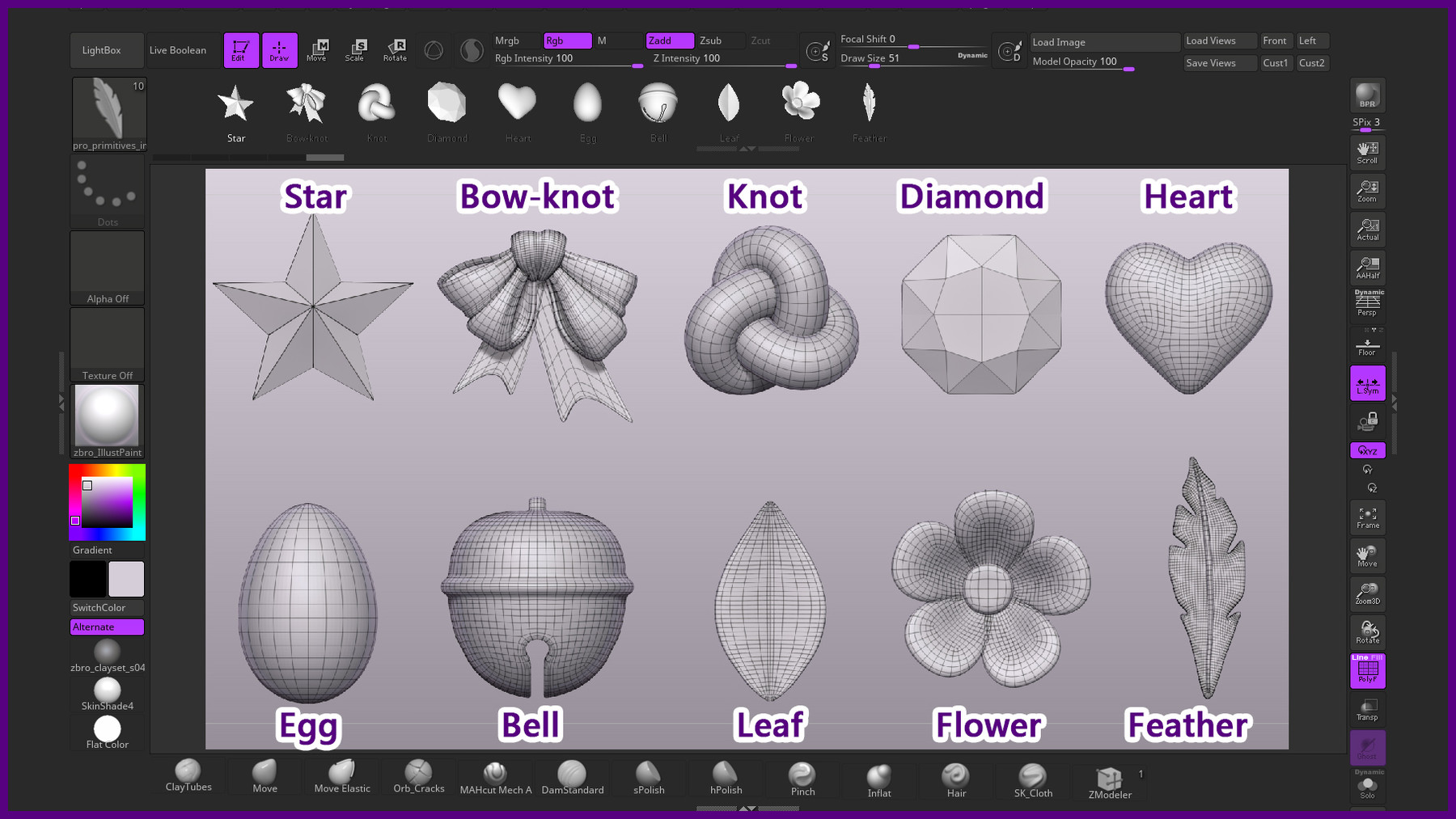 zbrush file extension