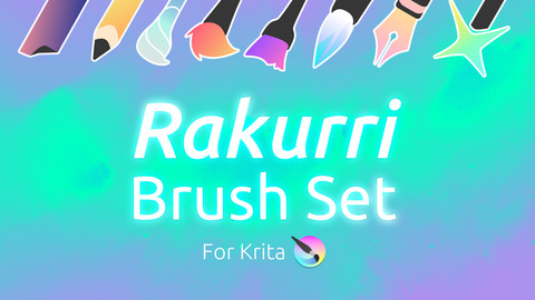 Rakurri Brush Set V1 for Krita