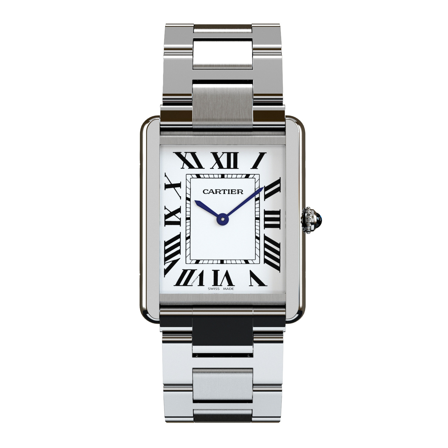 Cartier tank solo watch large model Clearance