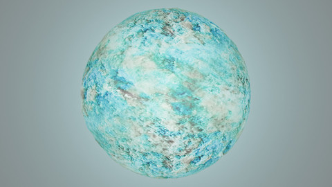 Blue Turquoise Rough Rock Texture