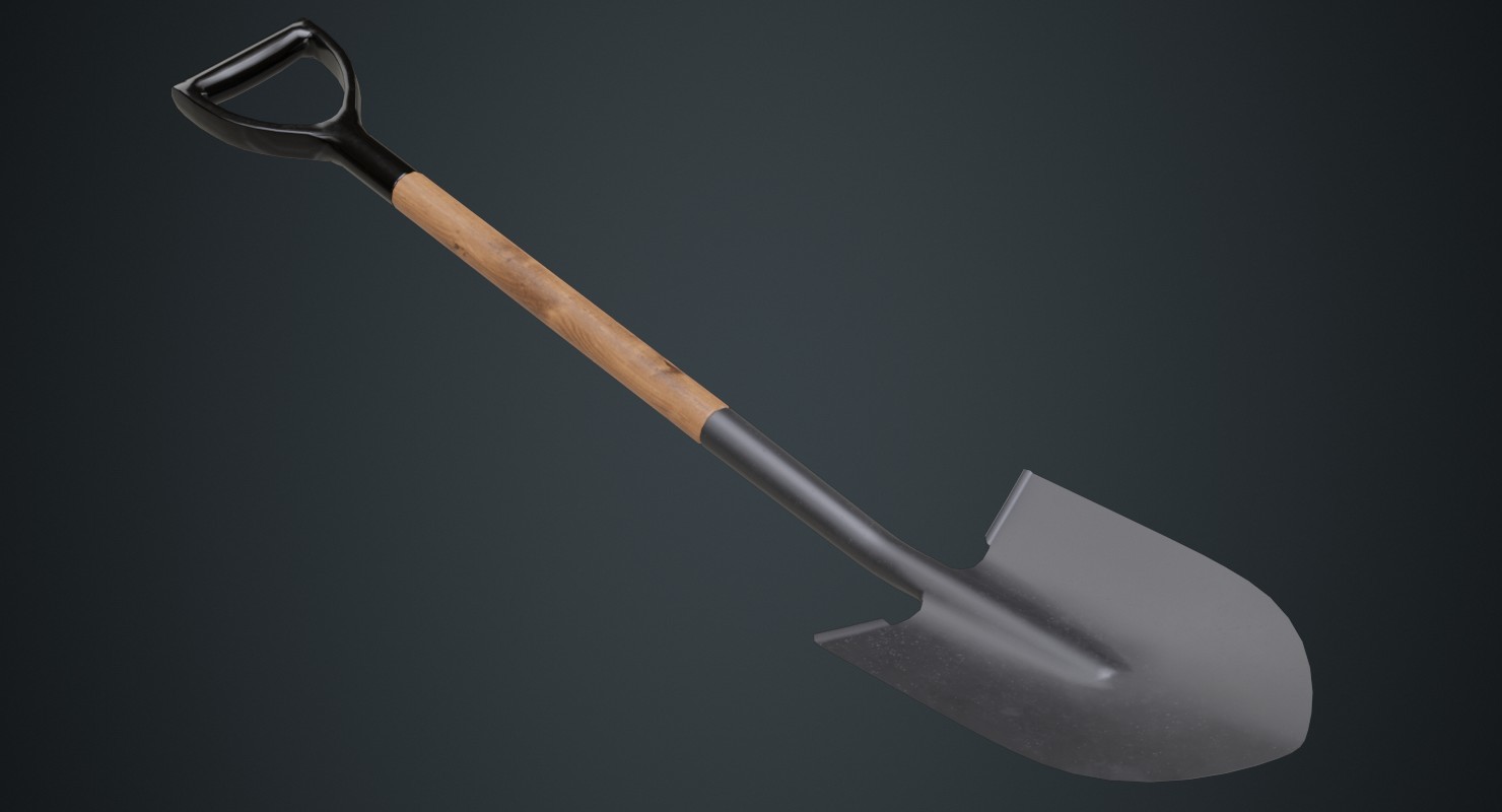 ArtStation Shovel 1A Game Assets