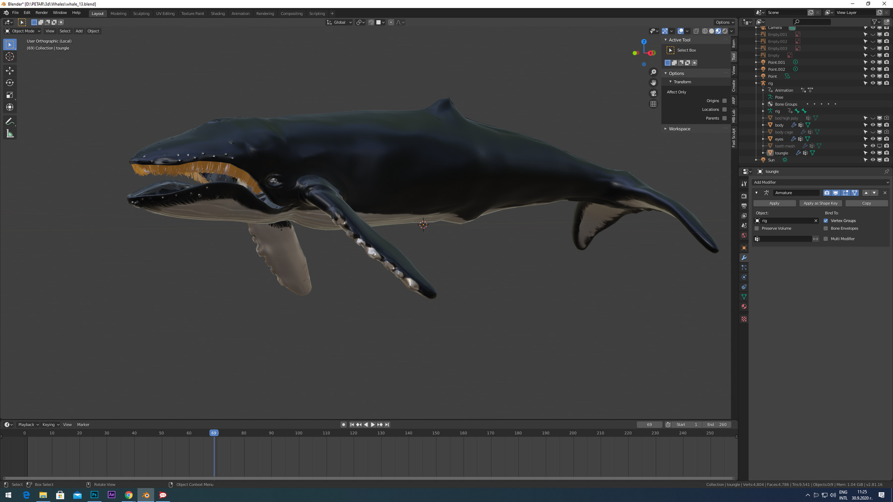 ArtStation - Humpback Whale | Game Assets