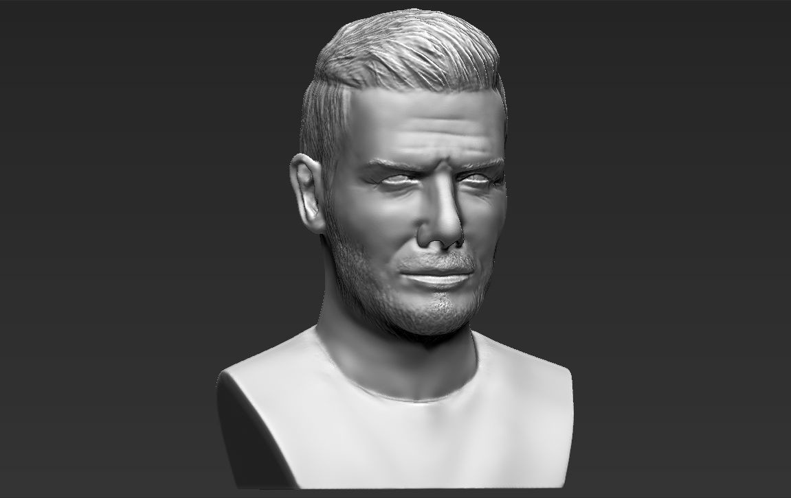 ArtStation - David Beckham bust 3D printing ready stl obj | Resources