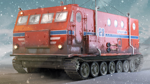 Kharkovchanka Arctic Off-Road Vehicle