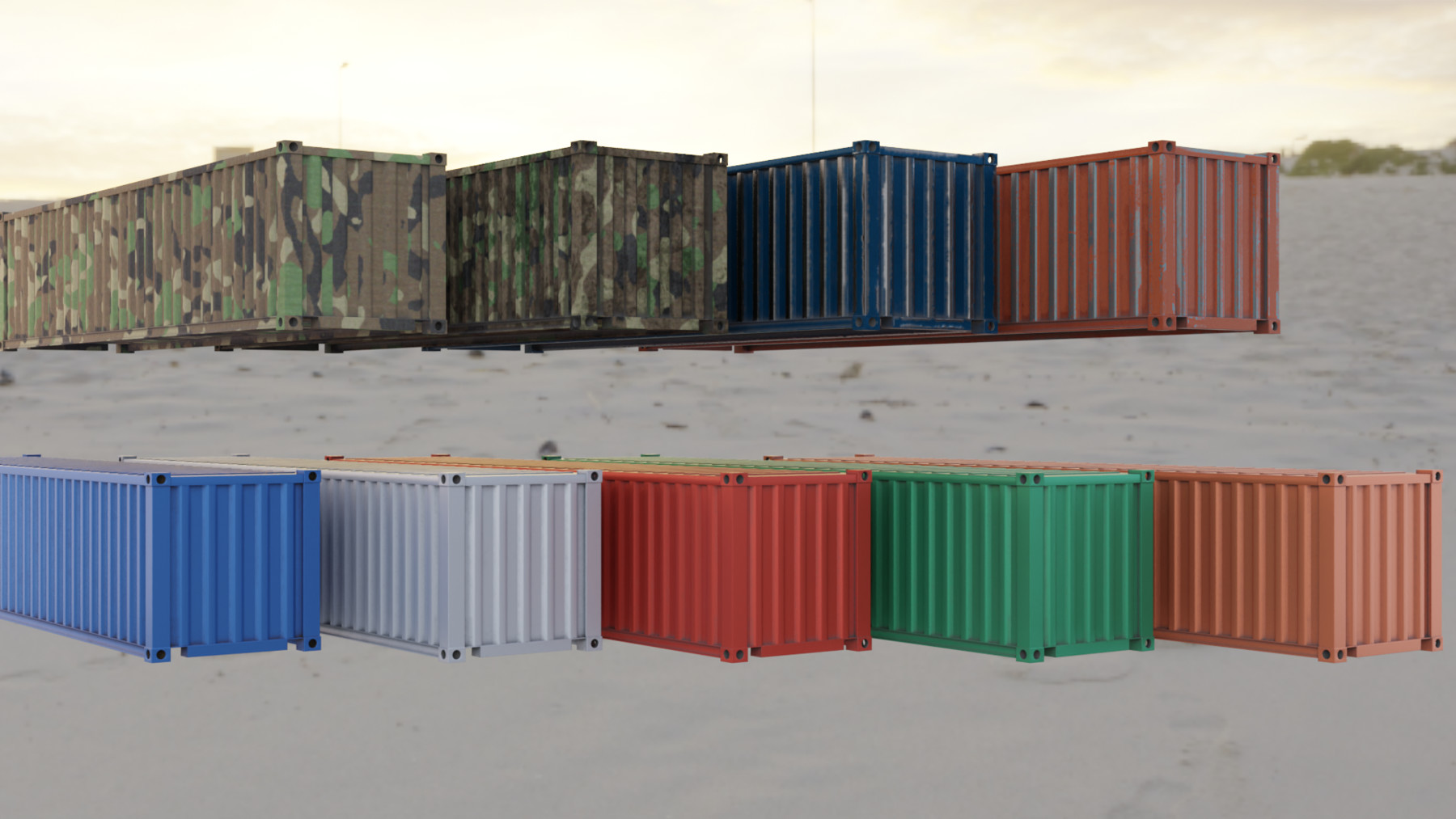 ArtStation - Shipping Container | Game Assets