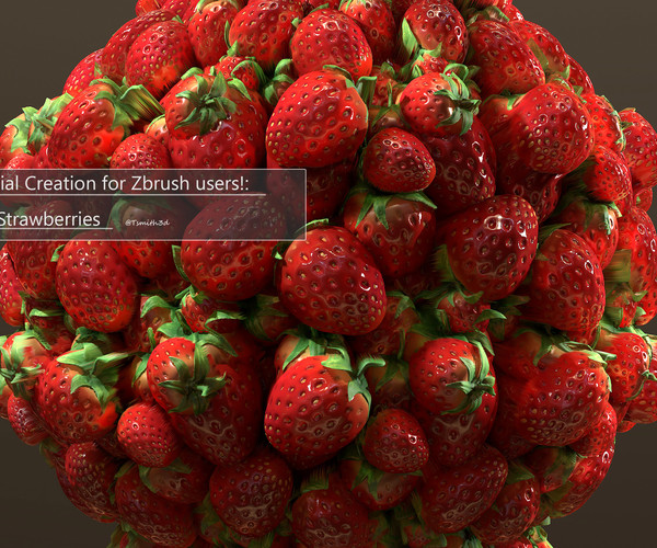 how to make a berry in zbrush