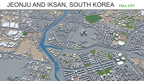 Jeonju and Iksan, South Korea 60km