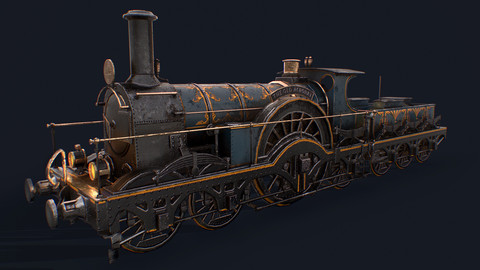 Iron Duke Broad Gauge Locomotive