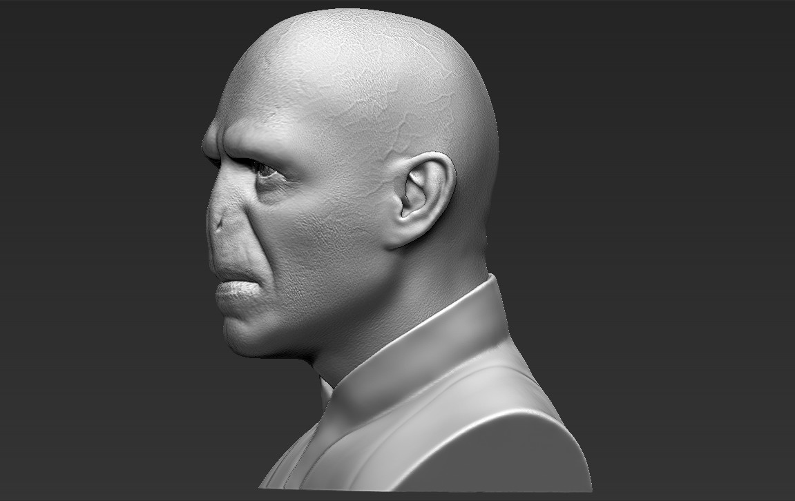 ArtStation - Lord Voldemort Bust 3D Printing Ready Stl Obj | Resources