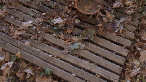 a piece of land in the style of a stalker for a game or render 3D model