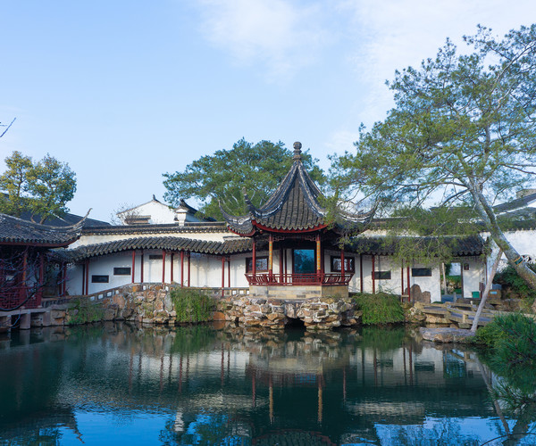 ArtStation - Chinese Garden - Wang Shi Yuan | 网师园 | Resources