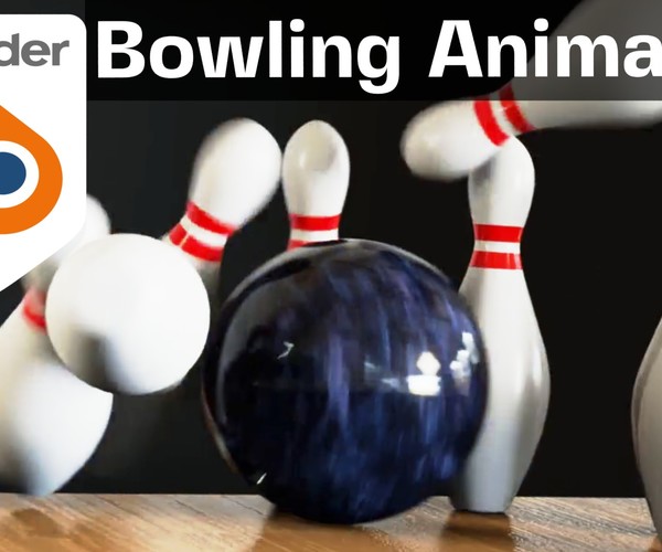 ArtStation Bowling Animation (Blender Tutorial) Tutorials