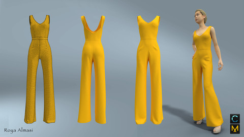 Yellow Jumpsuit