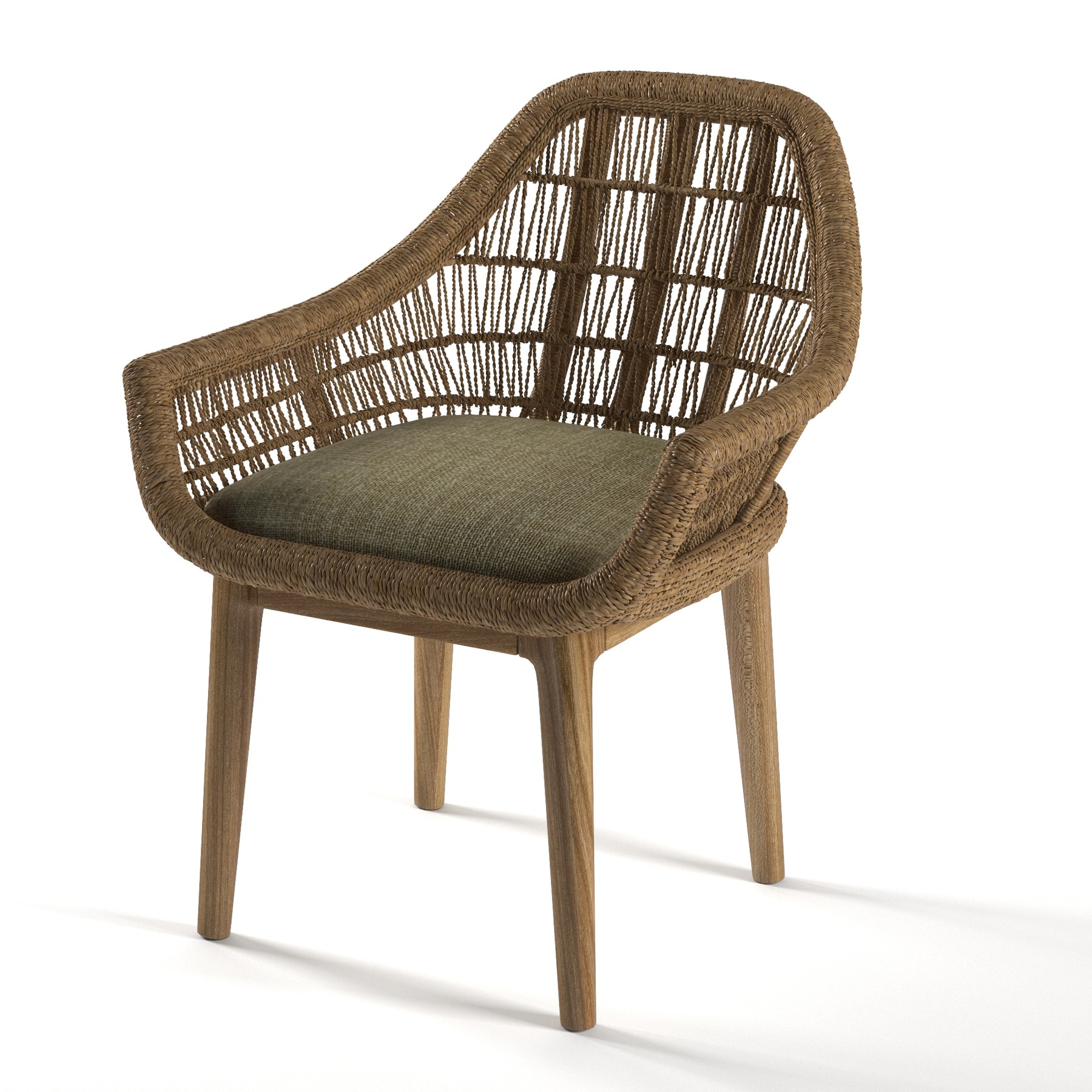 ArtStation - Modern Wicker Chair | Resources