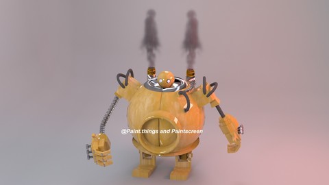 Character 3D Robot - Blitz!