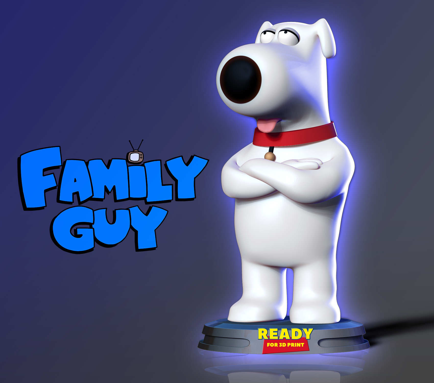 ArtStation - Brian Griffin - Family Guy Fanart | Resources
