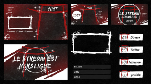 Overlay édition limité " Prêt à streamer " Japon