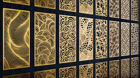 Abstraction pattern pack - 8 patterns (Vol.3)