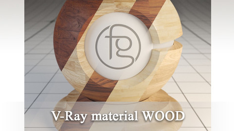 VRay Material Wood